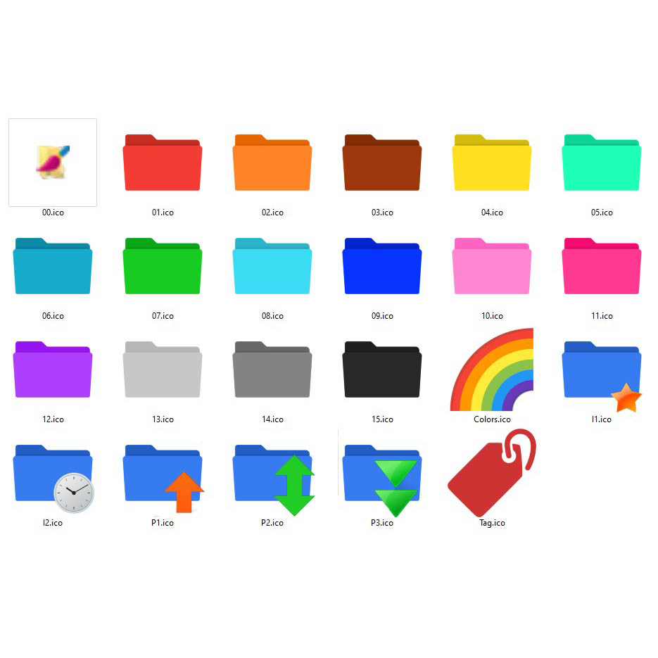 SuperRemix Icons for Folder Painter